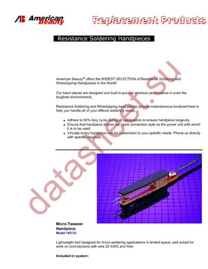 105258 datasheet  